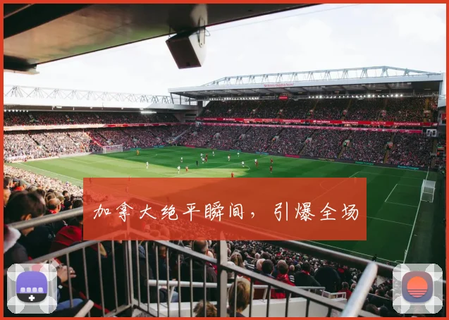 加拿大绝平瞬间，引爆全场